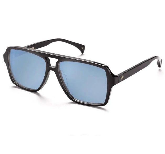 AM EYEWEAR Sun COX Photochromic 148-BL-BUT Black Blue