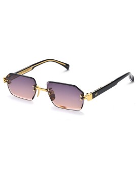 AM EYEWEAR Sangha 182-BL-SS Black