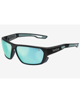 BOLLE Airfin BS034005 Matte Black Acid - Sky Blue Polarized cat 3 BOLLE Airfin BS034005 Matte Black Acid - Sky Blue Polarized cat 3