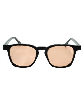 BRIXTON BS 278 Chet 50-20-145 C01 Black Shiny - Orange BRIXTON BS 278 Chet 50-20-145 C01 Black Shiny - Orange