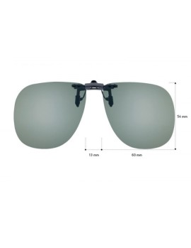 CENTROSTYLE Πρόσθετο Ηλίου C006260019002 G15 60 MINIMAL FLIP-UP για όλους τους σκελετούς