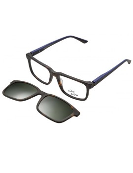CLARK K1565 C01 55-17-145 Havana Matt CLIP-ON CLARK K1565 C01 55-17-145 Havana Matt CLIP-ON
