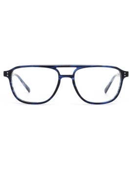 FRENCH RETRO Mickael G163-O Blue marbre 54-16-147
