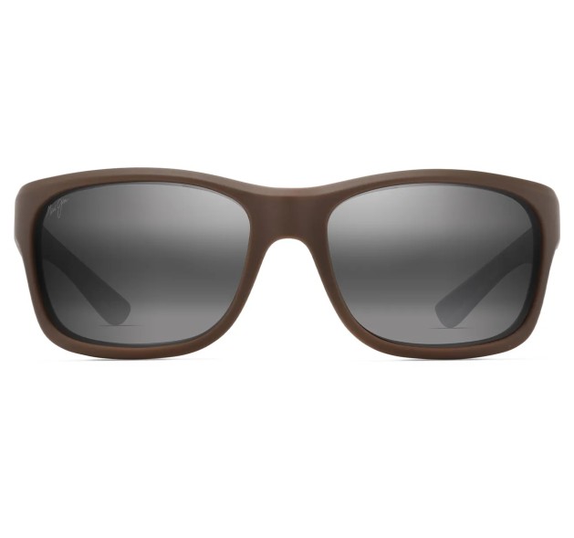 MAUI JIM Ano Nui 681-01 MJ0681S-004 Matte Solid Brown - Neutral Grey MAUI JIM Ano Nui 681-01 MJ0681S-004 Matte Solid Brown - Neutral Grey
