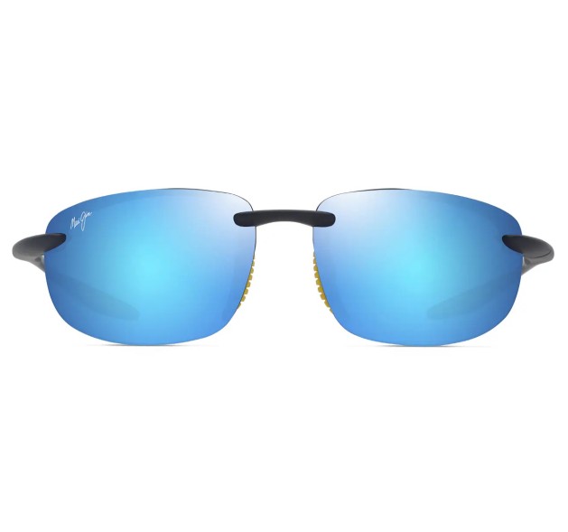 MAUI JIM Hookipa Ultra B676-03B MJ0676S-006 Matte Solid Dark Blue with Yellow - Blue Hawaii MAUI JIM Hookipa Ultra B676-03B MJ0676S-006 Matte Solid Dark Blue with Yellow - Blue Hawaii
