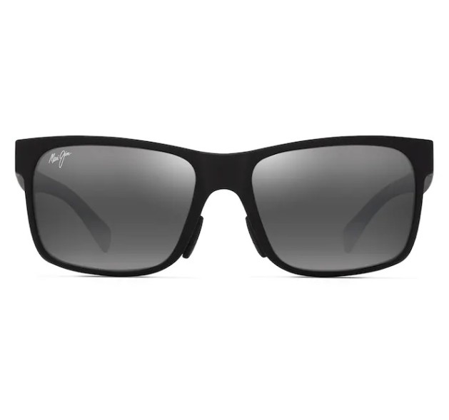 MAUI JIM Hoopili 683-02 MJ0683S-001 Matte Black - Neutral Grey