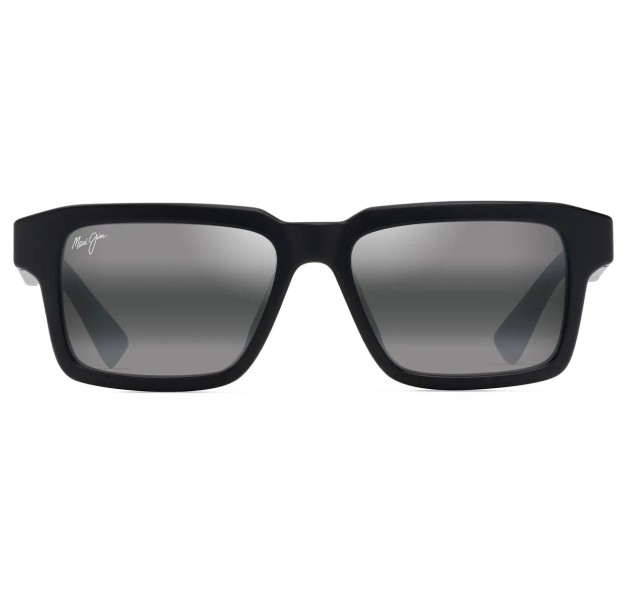 MAUI JIM Kahiko 635-02 MJ0635S-001 Matte Black - Neutral Grey