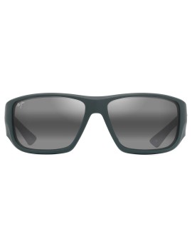 MAUI JIM Keha 663-15 MJ0663S-003 Matte Dark Military Green - Neutral Grey MAUI JIM Keha 663-15 MJ0663S-003 Matte Dark Military Green - Neutral Grey