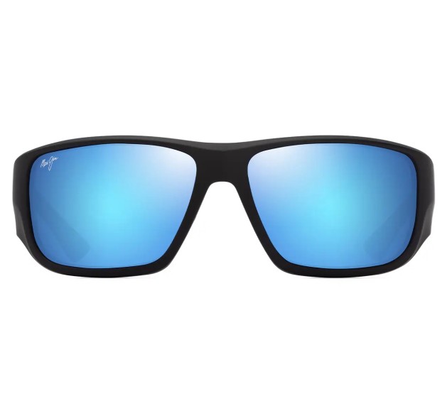 MAUI JIM Keha B663-02 MJ0663S-001 Matte Black - Blue Hawaii MAUI JIM Keha B663-02 MJ0663S-001 Matte Black - Blue Hawaii