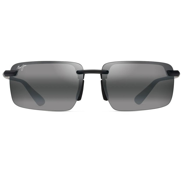 MAUI JIM Laulima 626-02 MJ0626S-004 Matte Black - Neutral Grey MAUI JIM Laulima 626-02 MJ0626S-004 Matte Black - Neutral Grey