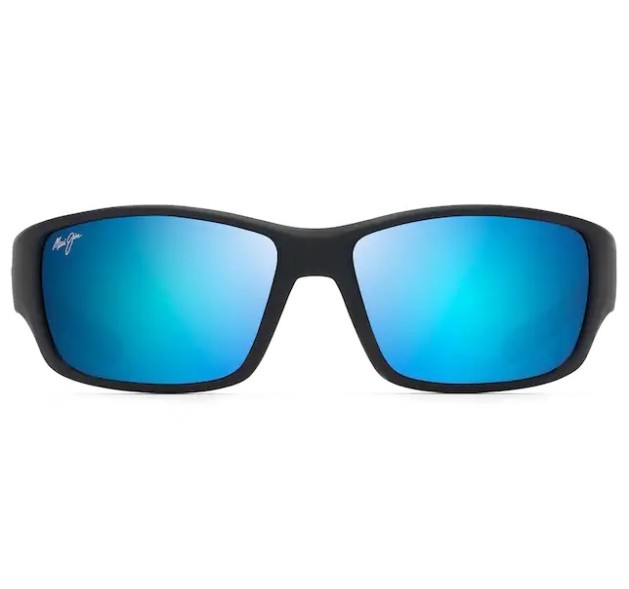 MAUI JIM Local Kine B810-53B MJ0810S-002 Soft Black with Sea Blue and Grey - Blue Hawaii MAUI JIM Local Kine B810-53B MJ0810S-002 Soft Black with Sea Blue and Grey - Blue Hawaii