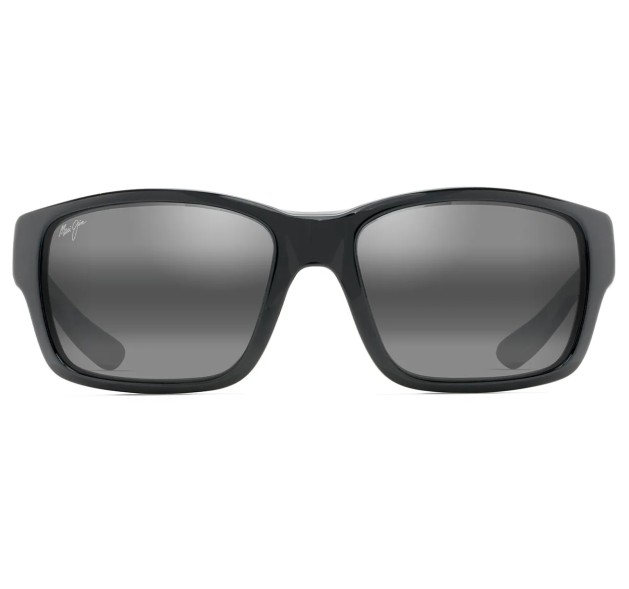 MAUI JIM Mangroves 604-02 MJ0604S-001 Black Gloss with Grey interior - Neutral Grey MAUI JIM Mangroves 604-02 MJ0604S-001 Black Gloss with Grey interior - Neutral Grey