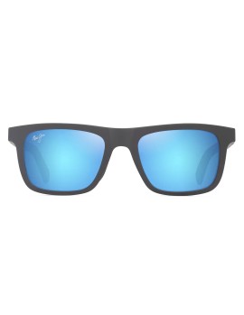MAUI JIM Moaka B341-14 MJ0341S-003 Matte Solid Grey - Blue Hawaii MAUI JIM Moaka B341-14 MJ0341S-003 Matte Solid Grey - Blue Hawaii