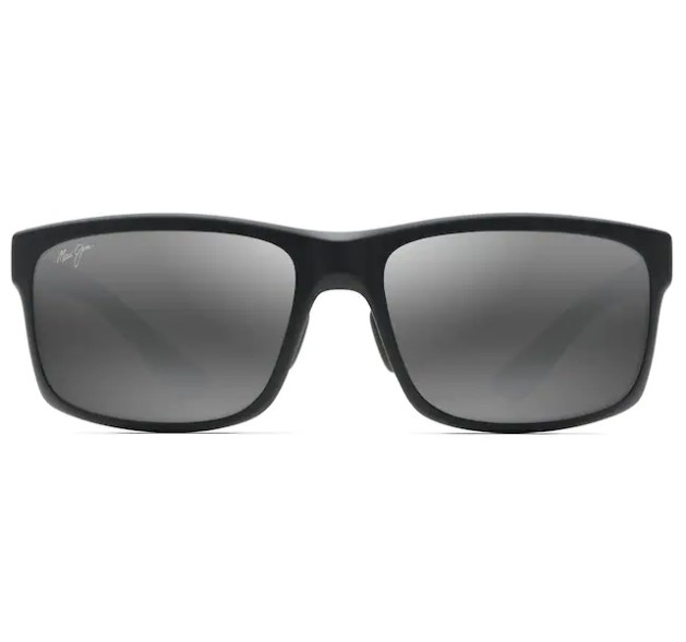 MAUI JIM Pokowai Arch 439-2M MJ0439S-001 Matte Black - Neutral Grey MAUI JIM Pokowai Arch 439-2M MJ0439S-001 Matte Black - Neutral Grey