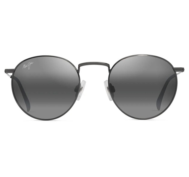 MAUI JIM Pukaua 667-17A MJ0667S-001 Shiny Dark Ruthenium - Neutral Grey