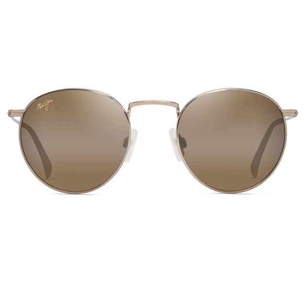 MAUI JIM Pukaua H667-16A MJ0667S-002 Shiny Light Gold with Orange - Yellow - HCL® Bronze