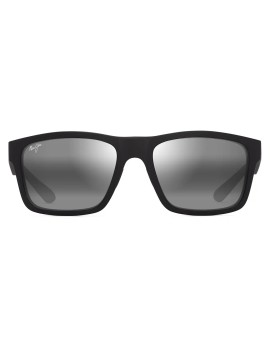 MAUI JIM The Flats 897-02A MJ0897S-006 Matte Black with Grey - Neutral Grey MAUI JIM The Flats 897-02A MJ0897S-006 Matte Black with Grey - Neutral Grey