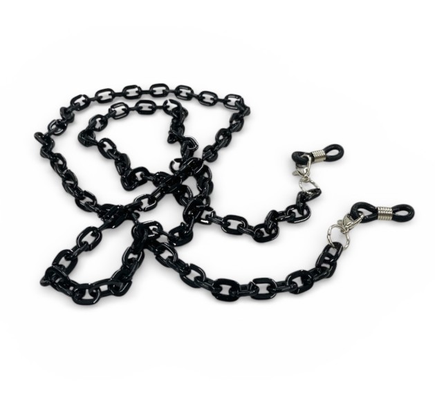 ΑΛΥΣΙΔΑ Γυαλιών χρώμα Μαύρο