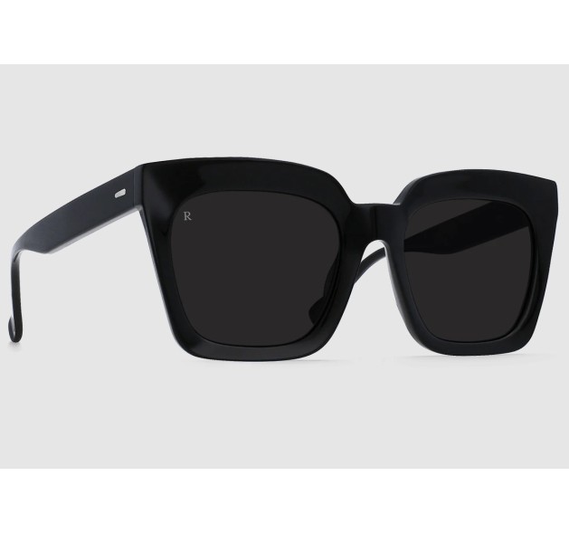 RAEN Vine 54-21-145 Recycled Black - Dark Smoke