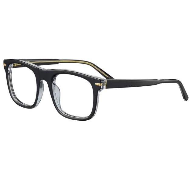 SERENGETI Optic NELSON SV591001 Shiny Black with Transparent Layer