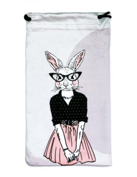 Θήκη Γυαλιών C0083400 Rabbit με κορδόνι