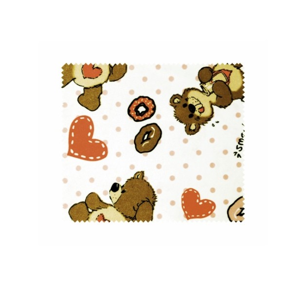 Πανάκι Καθαρισμού Φακών Microfiber Multicolor 054 - Αρκουδάκι Πανάκι Καθαρισμού Φακών Microfiber Multicolor 054 - Αρκουδάκι