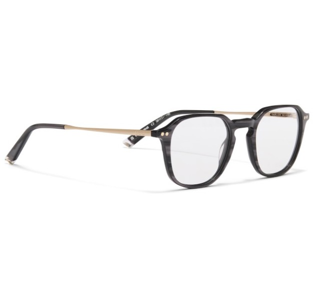 TAYLOR MORRIS TM048 C2 50 Metallic Grey Striped - Gold