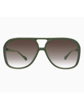 VALLEY Bang - Army Green w. Gold Metal / Brown Gradient Lens VALLEY Bang - Army Green w. Gold Metal / Brown Gradient Lens
