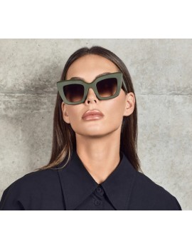 VALLEY Brigada - Matte Army Green / Brown Gradient Lens VALLEY Brigada - Matte Army Green / Brown Gradient Lens
