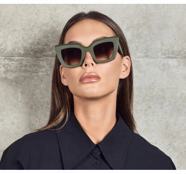 VALLEY Brigada - Matte Army Green / Brown Gradient Lens VALLEY Brigada - Matte Army Green / Brown Gradient Lens