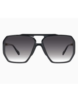 VALLEY Rodeo - Gloss Black w. Gold Metal / Black Gradient Lens VALLEY Rodeo - Gloss Black w. Gold Metal / Black Gradient Lens